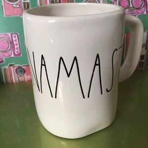 BRAND NEW Rae Dunn by Magenta NAMASTE Mug